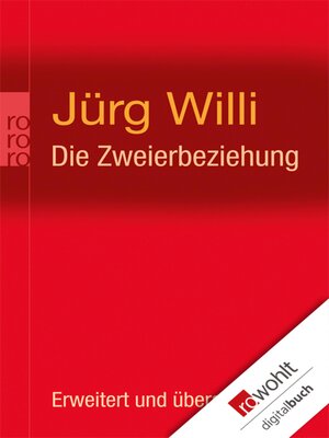 cover image of Die Zweierbeziehung